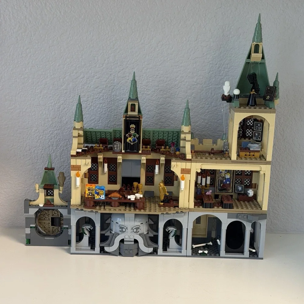 LEGO Harry Potter Hogwarts Chamber of Secrets 76389 Incomplete W/Manual No Box